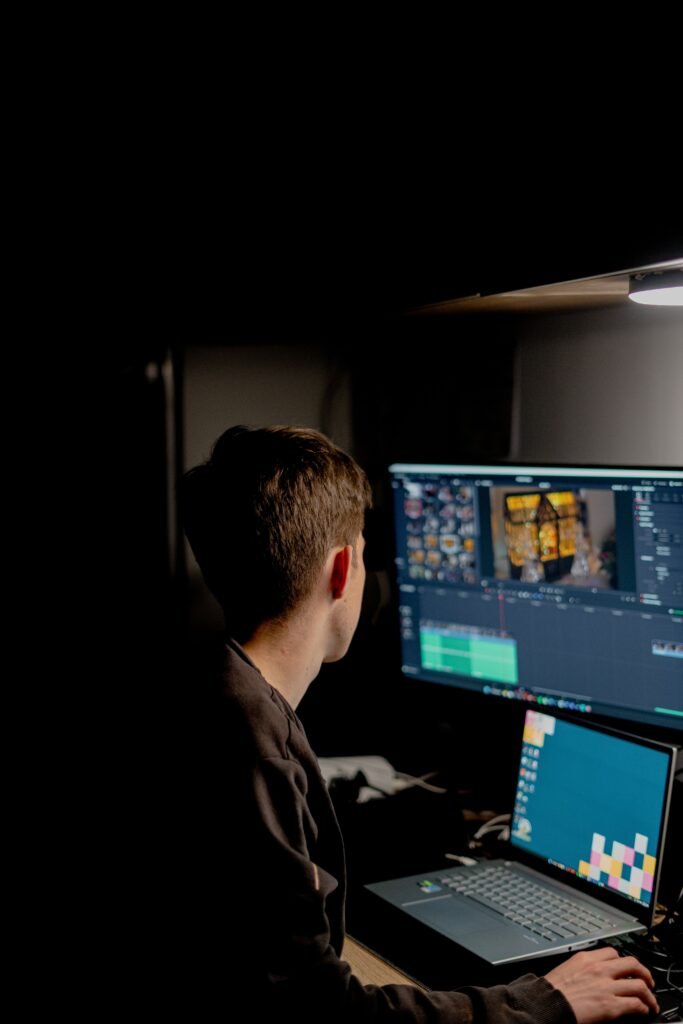 prepare footage for video editor